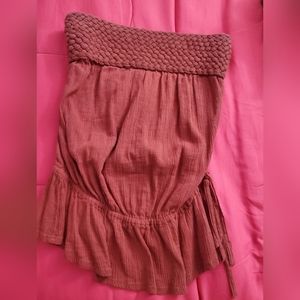 Charlotte Russe, Women's halter top in Rust